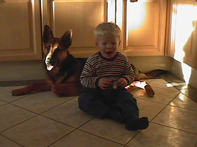 Peter und Hund